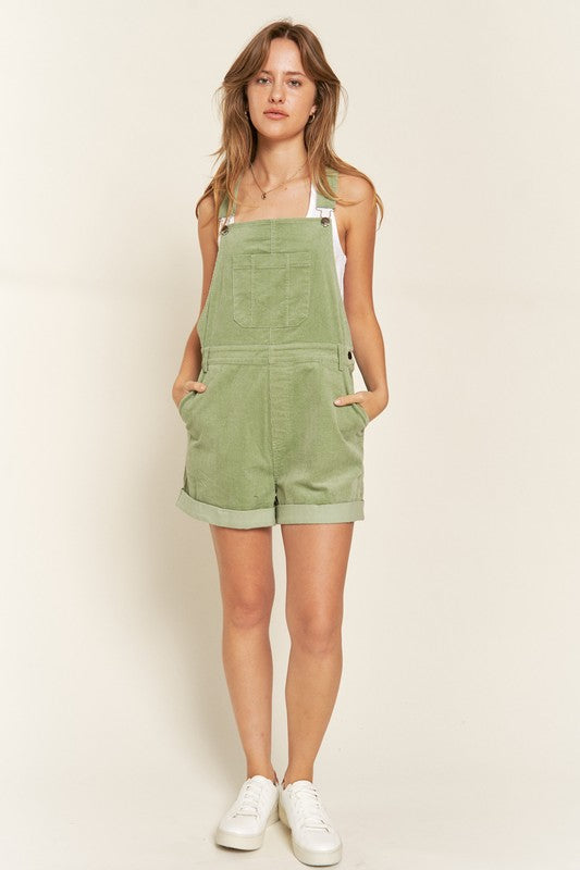 Corduroy Short-Overall