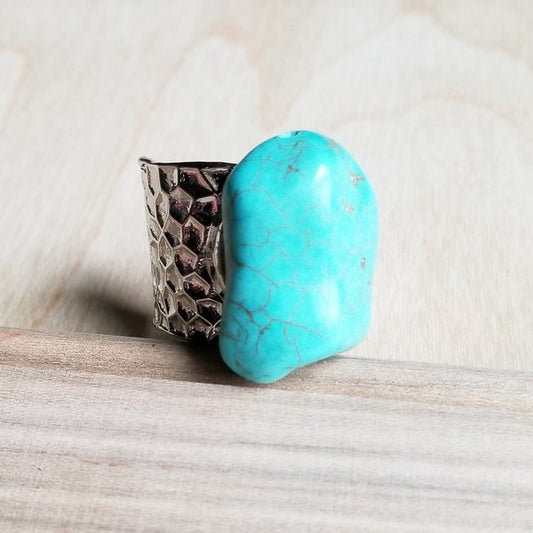 Turquoise Cuff Ring