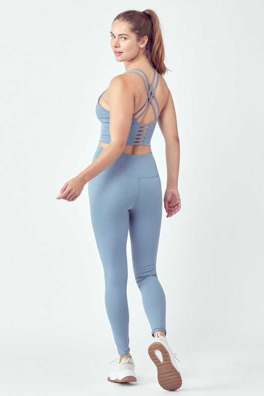 Criss-Cross Top and Legging Active Set