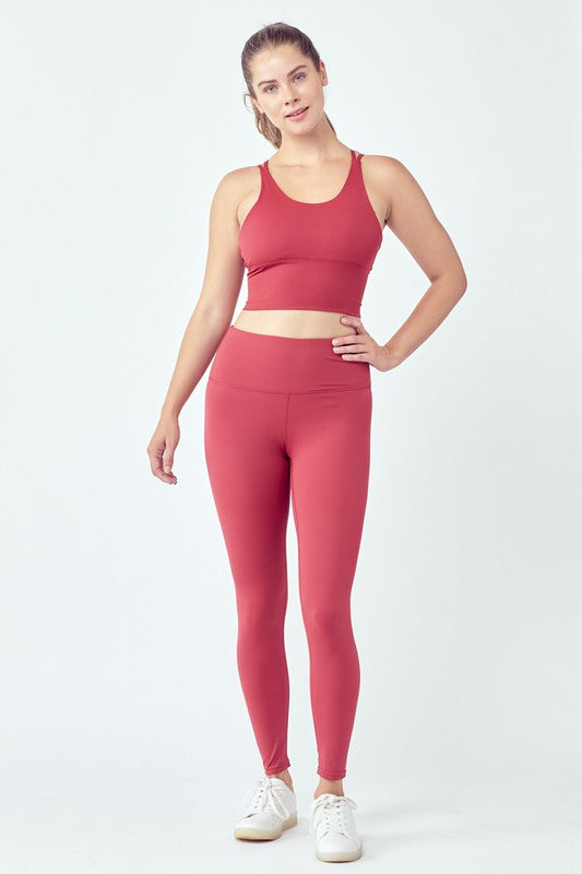 Criss-Cross Top and Legging Active Set