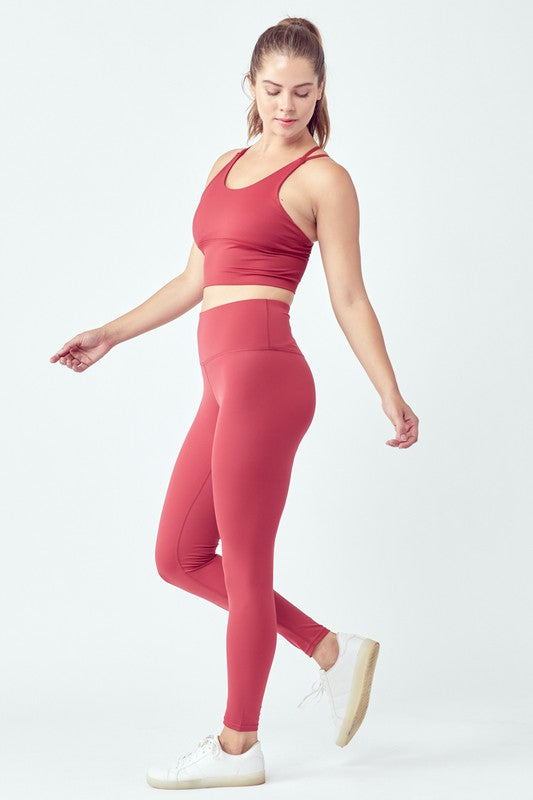 Criss-Cross Top and Legging Active Set