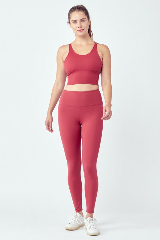 Criss-Cross Top and Legging Active Set