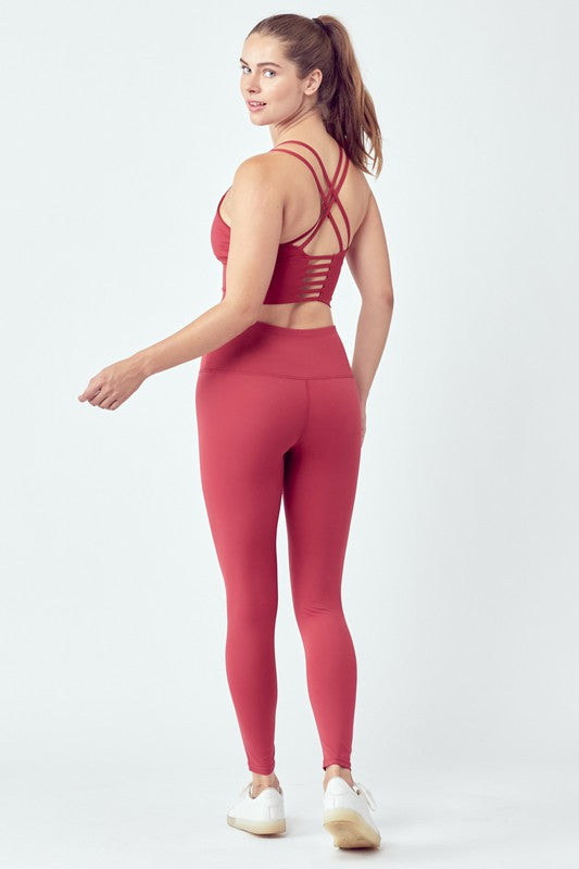 Criss-Cross Top and Legging Active Set