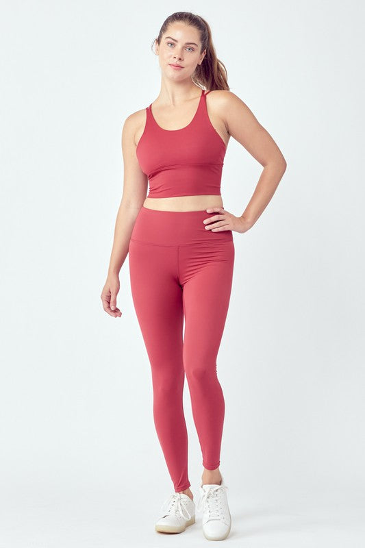 Criss-Cross Top and Legging Active Set