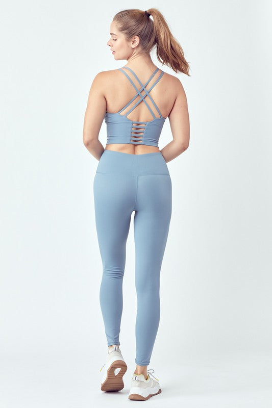 Criss-Cross Top and Legging Active Set