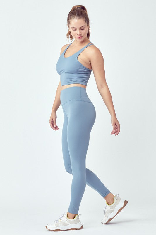 Criss-Cross Top and Legging Active Set