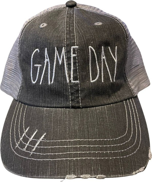 Game Day Embroidered Trucker Hat