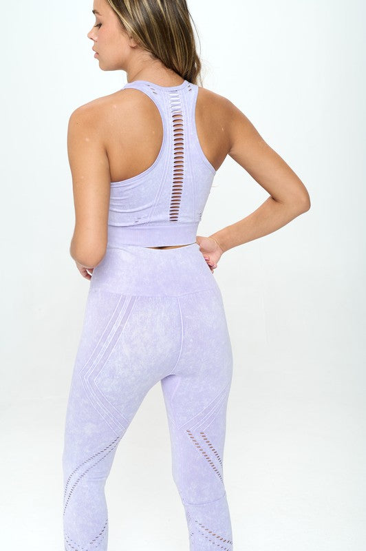 Seamless Two Piece Yoga Set