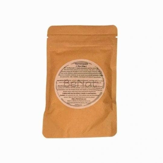 All-Natural Tooth Powder in reusable Case