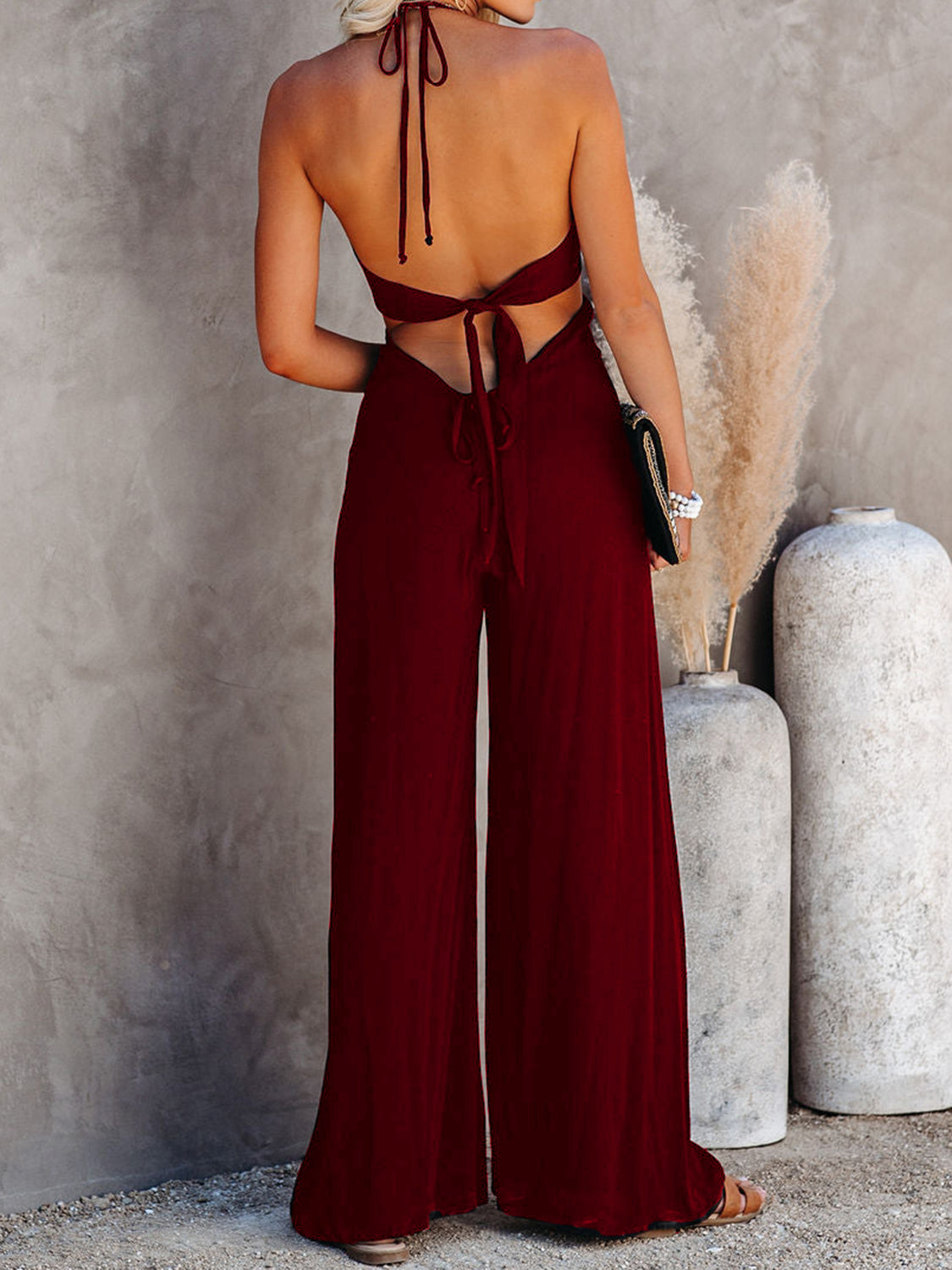 Boho Wide Leg Jumpsuit