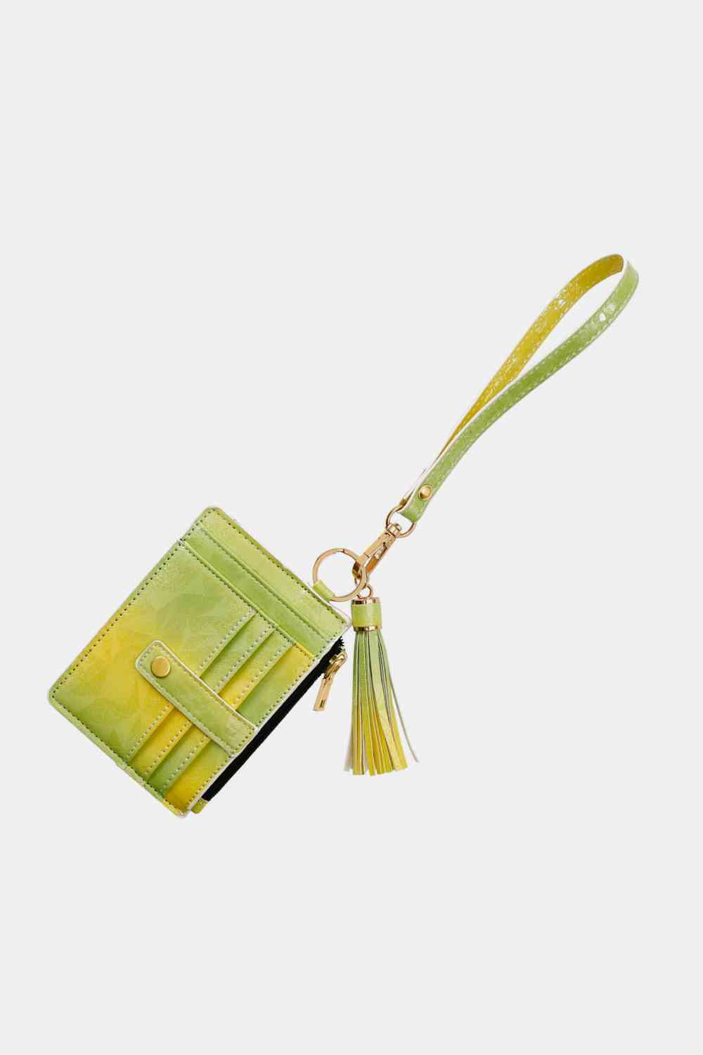 Printed Wristlet with Tassel