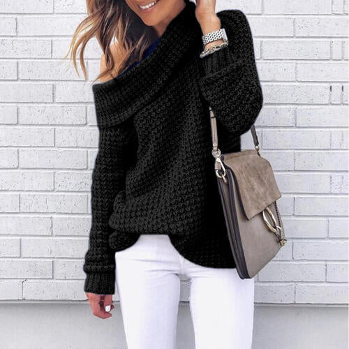 Off-Shoulder Sweater