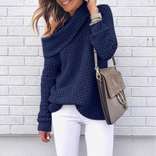 Off-Shoulder Sweater