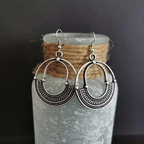 Geometric Dangle Earrings