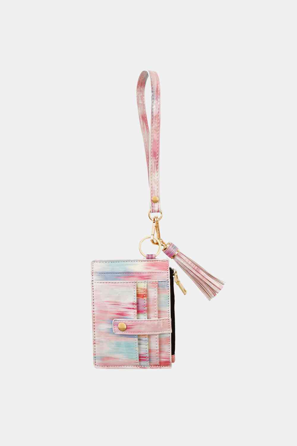 Printed Wristlet with Tassel