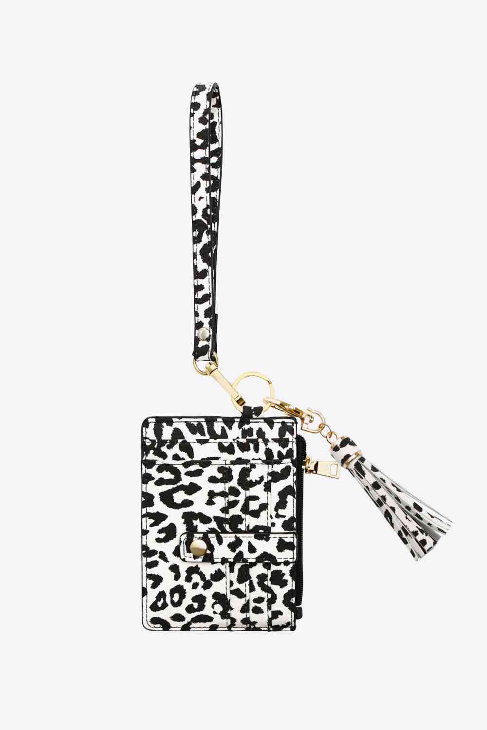 Printed Wristlet with Tassel