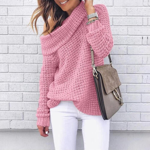 Off-Shoulder Sweater