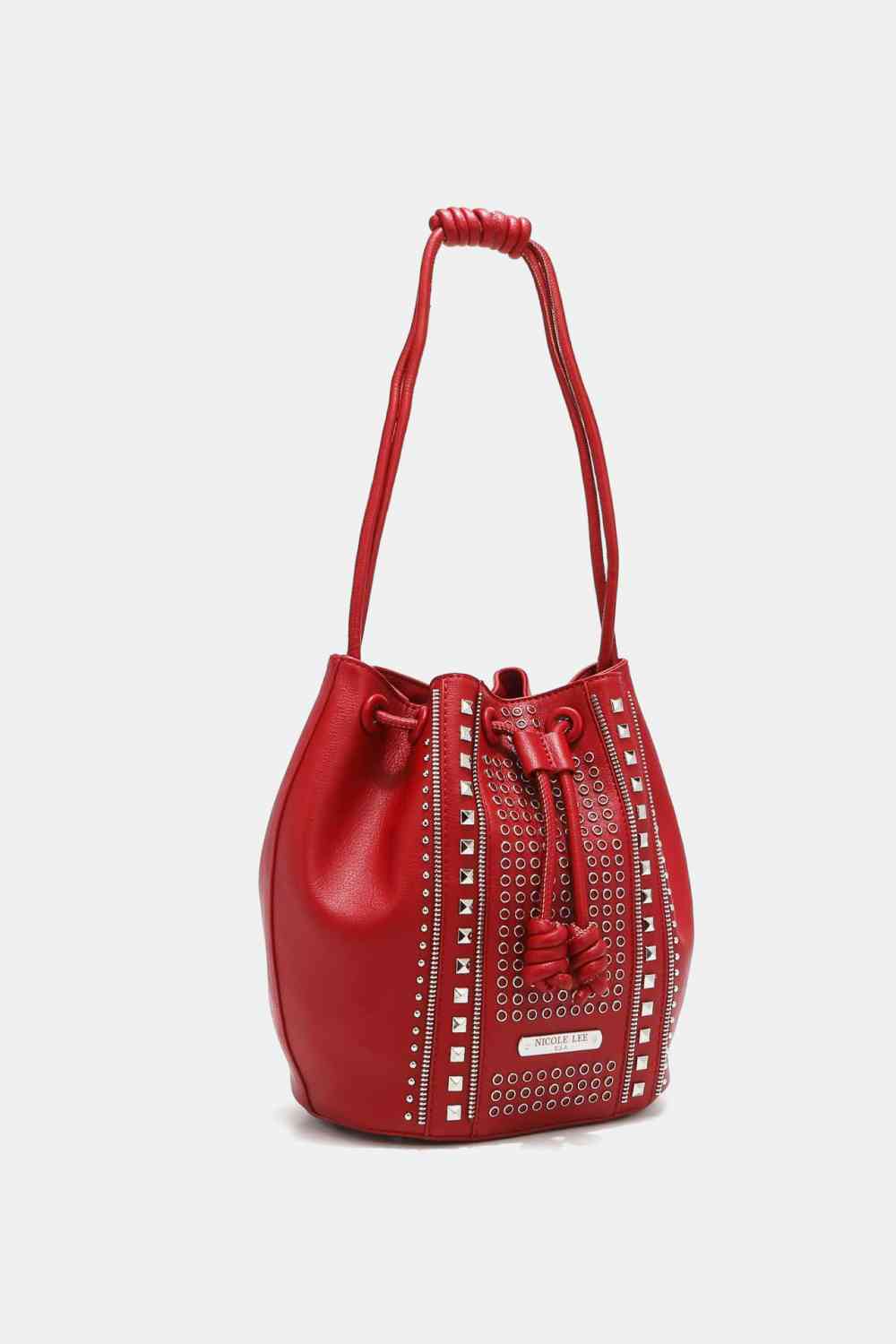 Studded Bucket Bag