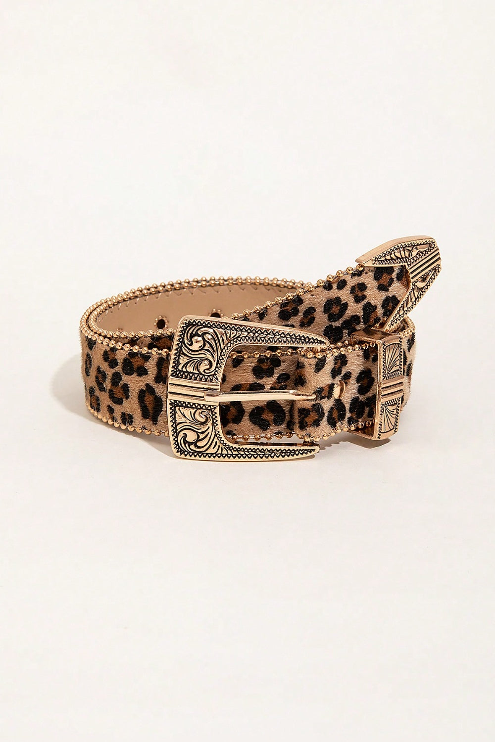 Leopard Western Belt