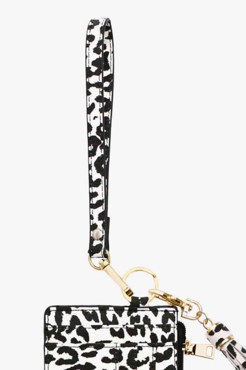 Printed Wristlet with Tassel