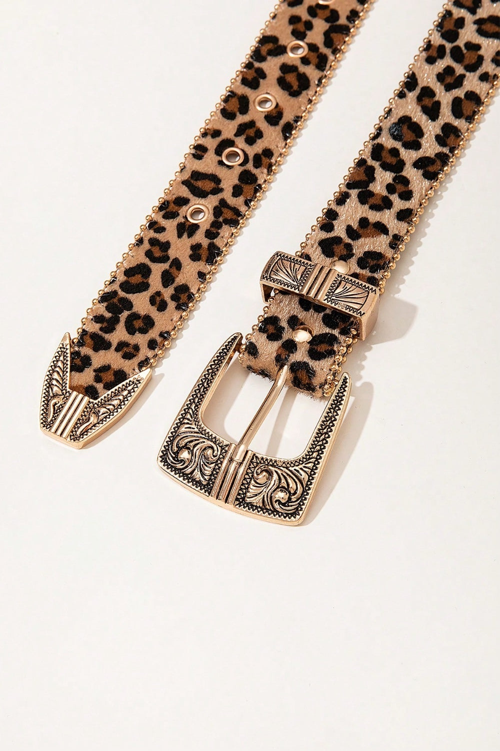 Leopard Western Belt