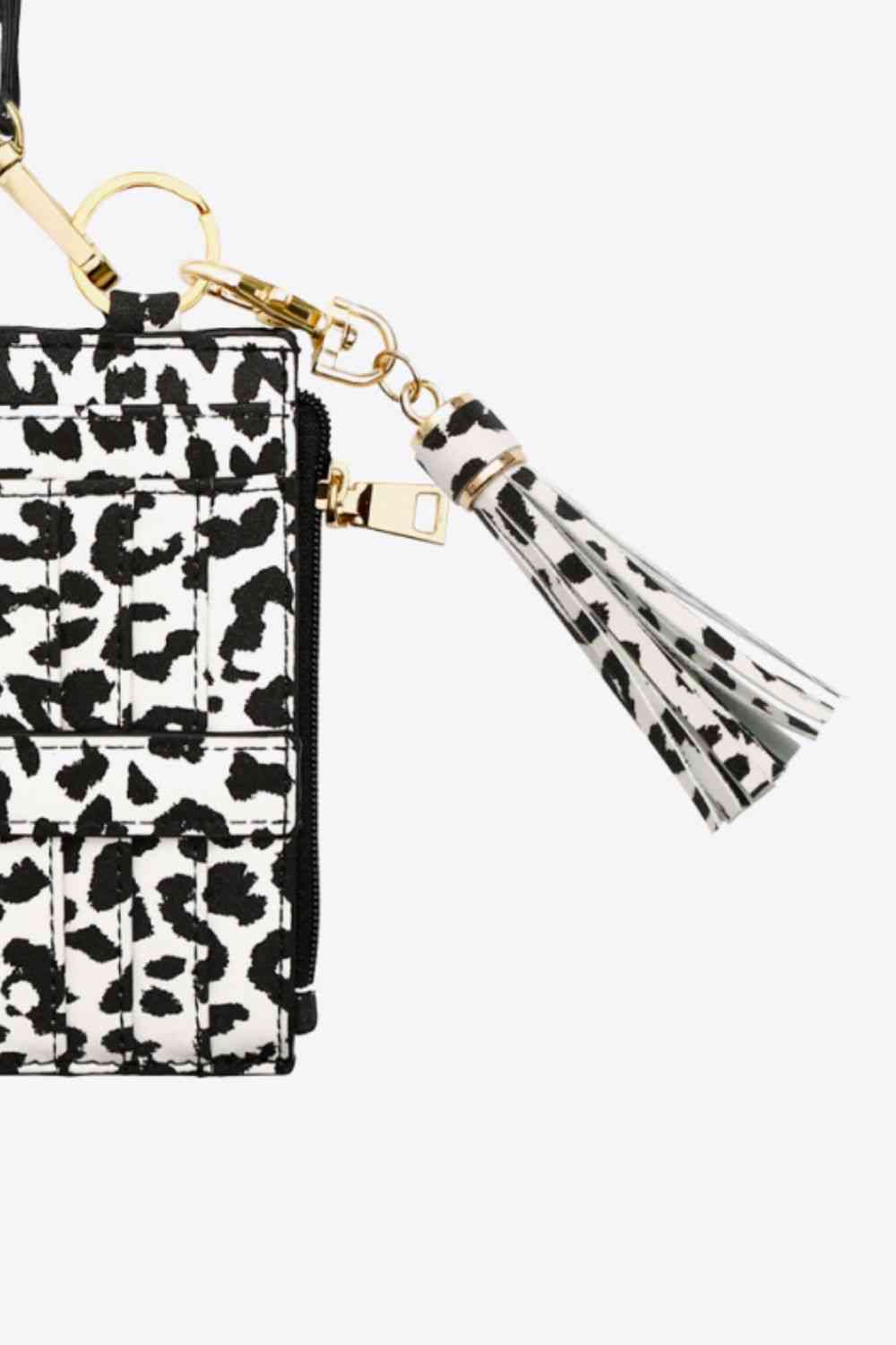 Printed Wristlet with Tassel