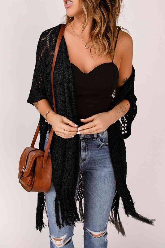 Fringe Cardigan