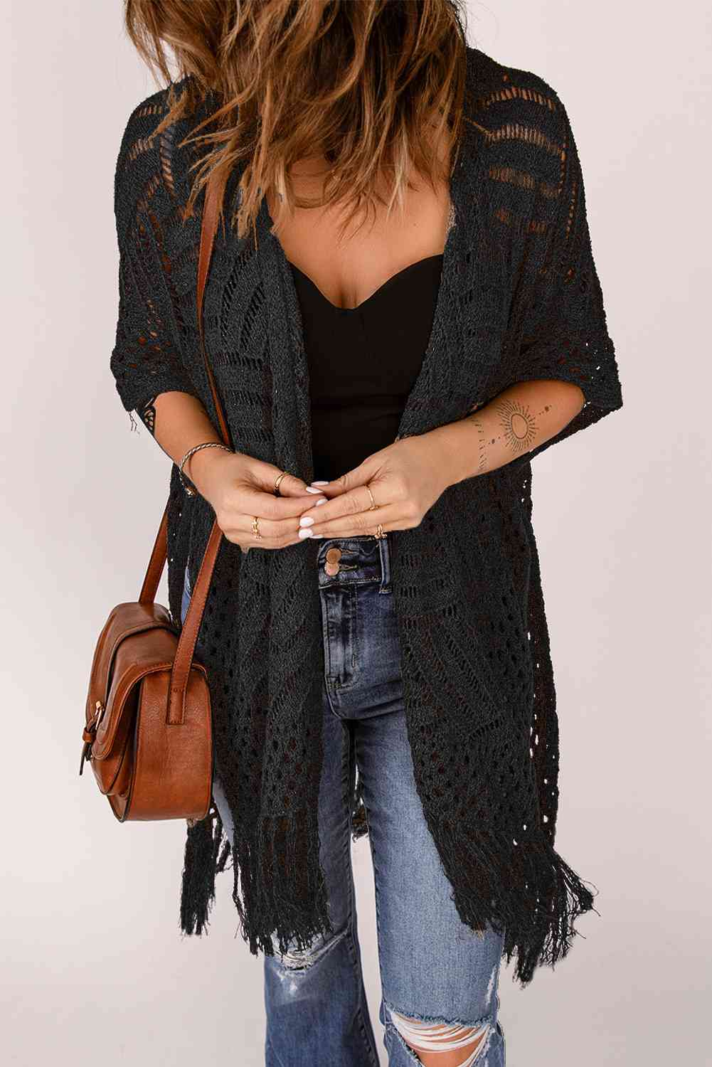 Fringe Cardigan