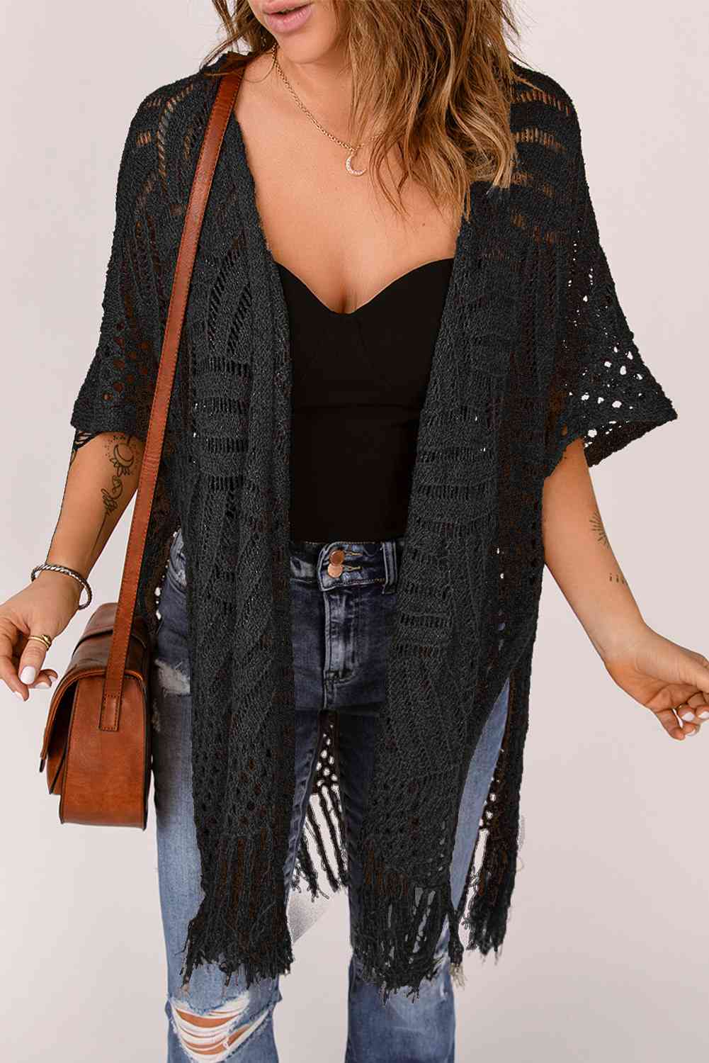 Fringe Cardigan