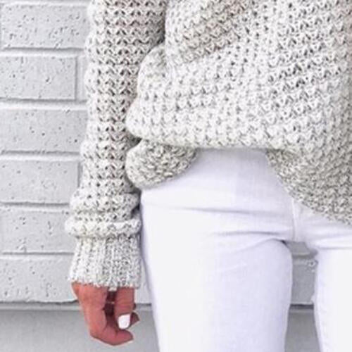 Off-Shoulder Sweater