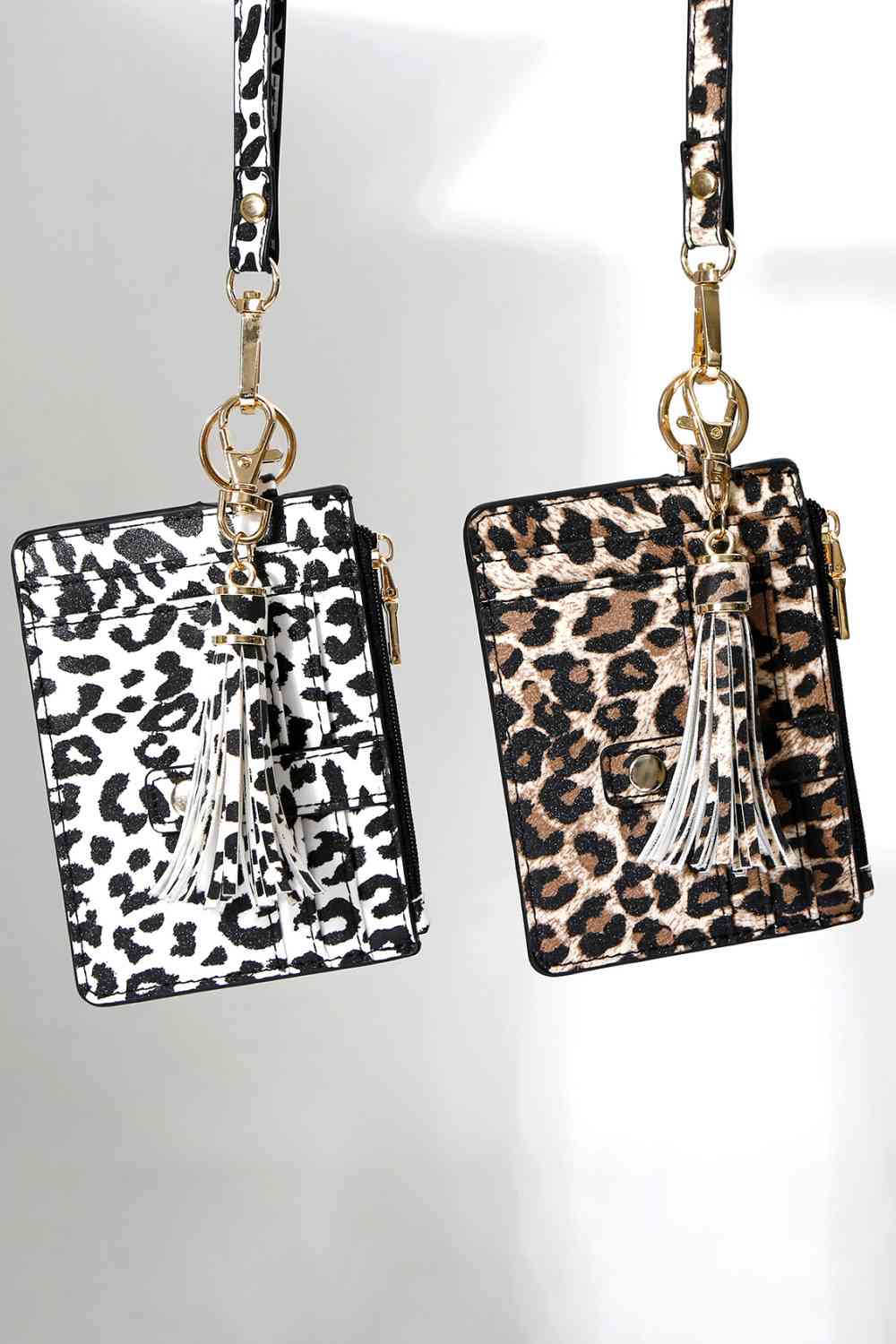 Printed Wristlet with Tassel