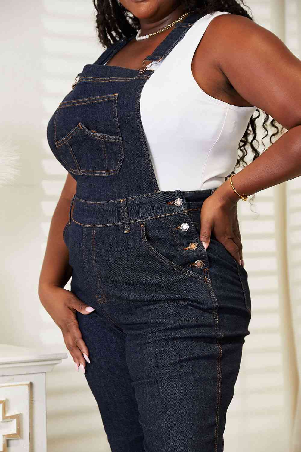 Judy Blue High Waist Classic Denim Overalls